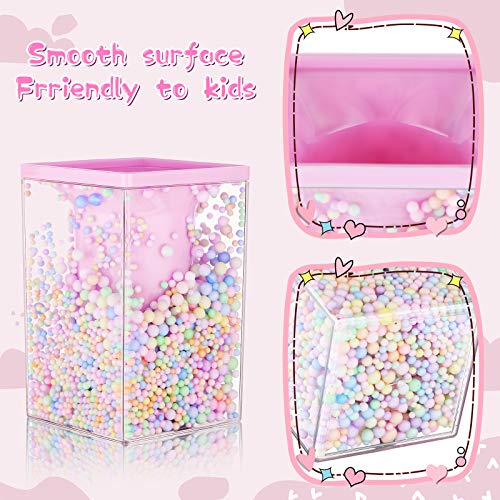 Zonon 2 Pieces Bubble Pen Holder for Desk Cute Makeup Brush Organizer & Pencil Holder with a Playful Sphere Design, Kawaii...