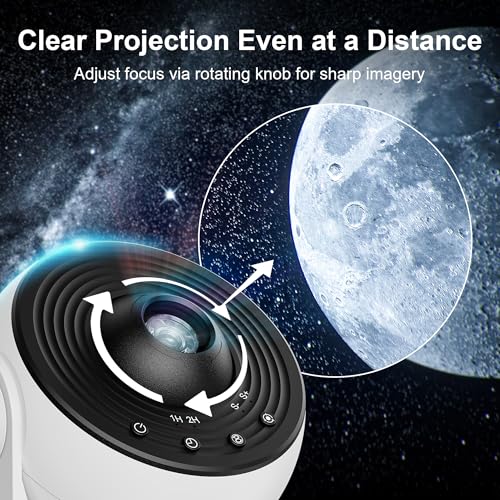 Planetarium Projector Pro for Bedroom, 13 in 1 Star Projector Galaxy Light, Ceiling Night Light Milky Way Mood Lighting wi...
