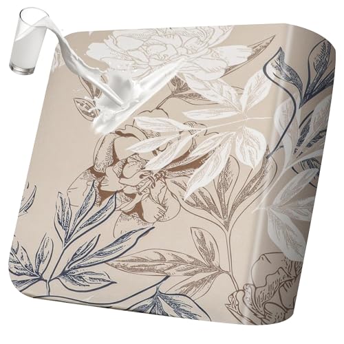 EVOLLER Waterproof Couch Cushion Cover 26x26 Stretch Printed Floral Cushion Cover for Couches and Sofas Indoor Outdoor Was...