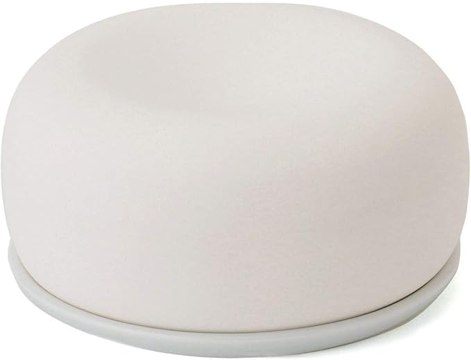 MUJI 02868284 Aroma Stone with Plate, White