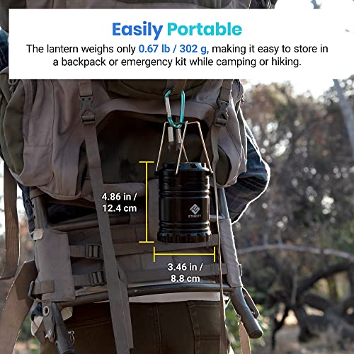 Etekcity Lantern Camping Essentials Lights, Led Flashlight for Power Outages, Battery Operated Lamp for Emergencies, Survi...