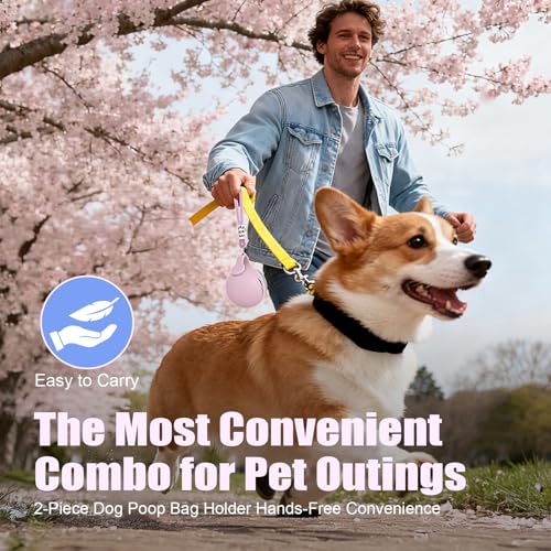 AOFANPET Portable Dog Water Bottle 10oz Stainless Steel Travel Dog Water Dispenser with Bowl No-Spill Puppy Water Bottle f...