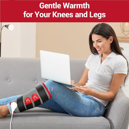 Comfytemp Leg Heating Pad, FSA Eligible Items Only List Wearable Heat Pad for Leg and Calf, HSA Electric Heat Wrap for Thi...
