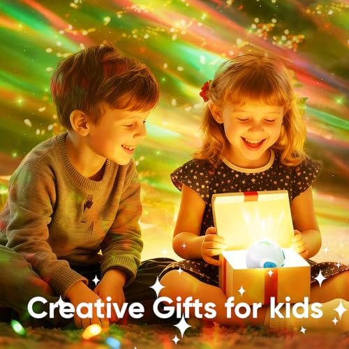 Astronaut Galaxy Star Projector Light, Aurora LED Night Light Lamp for Bedroom,Adults Kids Room Decor, Space Starry Nebula...