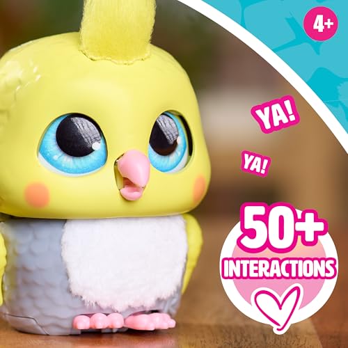 FurReal Handfuls Chirps The Cockatoo, 3.5 Inch Interactive Toy, for Boys and Girls, Ages 4 and Up, Kids Toys for Ages 4 Up...