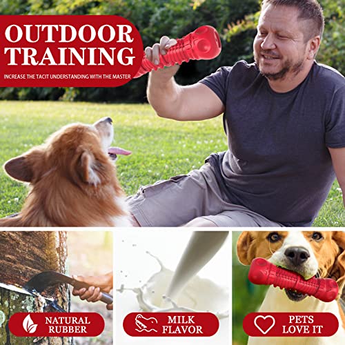 ZIKATON Dog Squeaky Toys for Aggressive Chewers, Durable Chew Toys for Large Medium Breed Dog, Dog Toys, Tough Durable Dog...
