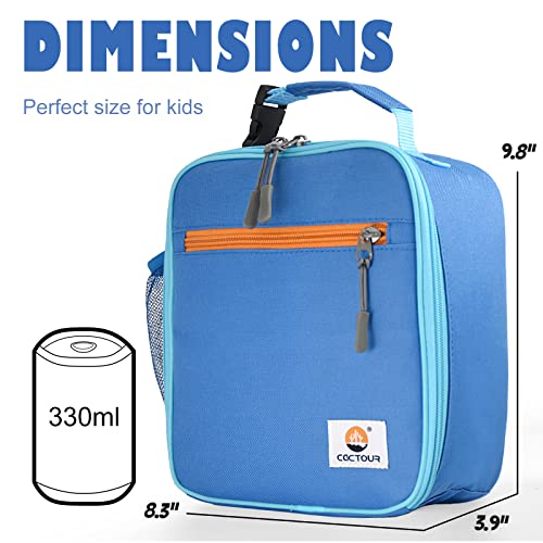 CaCTOUR Lunch Box Kids,Premium Insulated Lunchbox for Girls Boys,Soft Mini Cooler Bag Back to School Thermal Reusable Lunc...