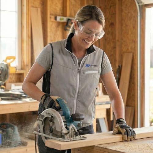 BYEHEAT - Cooling Vest with Dual Fans, All-Season Cooling Vest for Indoor & Outdoor Work, Warehouse Use