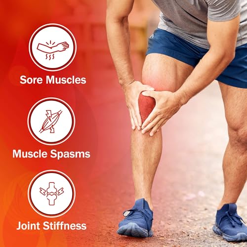 Instant Hot Compress - 6 Hot Packs for Pain Relief, Sore Muscles, Muscle Spasms, and Joint Stiffness