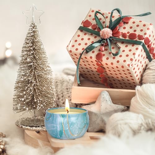 Candles Gifts for Women, 6 Pack Scented Candles for for Home Scented, Natural Soy Wax Aromatherapy Candle Gift Set for Chr...