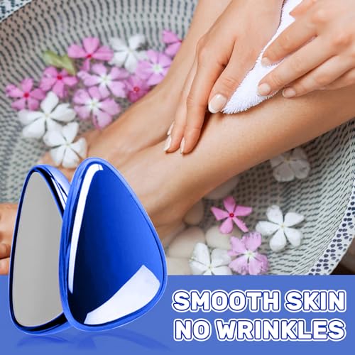 Crystal Hair Eraser for Women and Men, Reusable Crystal Hair Remover Magic Painless Exfoliation Hair Removal Tool for Smoo...