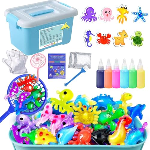 DIY Water Sprite Kit-Magic Aqua Fairy Water Gel Kit for Kids -Fun Soft Toys & Water Pets-Make Your Own Toys Grafts for Boy...