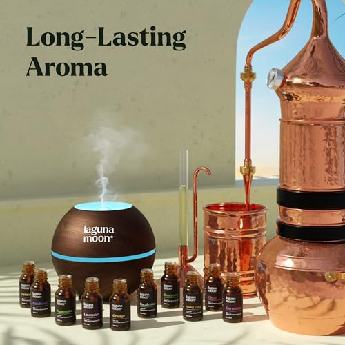 Lagunamoon Essential Oils Set, Top 20 Gift Set Oils for Diffusers, Humidifiers, Aromatherapy, Candle Making Scents, Cars &...