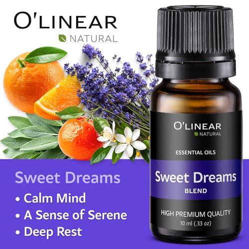 O'linear Essential Oils 6 Blends Set - Perfect for Humidifiers and Diffusers, Aromatherapy Diffuser Oils Scents, Essential...