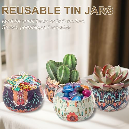 Auralome Scented Candles Gift Set - Women Candle Natural Soy Wax Aromatherapy Candle Stress Relief Small Gifts 120H Burnin...
