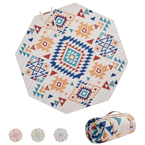 ALLBFENG 87 in * 87 in Waterproof Picnic Mat Picnic Blanket, Enlarged and Thickened Camping Mat, Larger Picnic Blanket, Su...