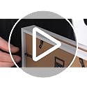 MUXIUNT Travel Adventure Archive Shadow Box For Memories,8&12Inch Concert Travel Ticket Stub Memory Top Loading Shadow Kee...