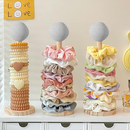 Bracelets Jewelry Display Organizer, 1Pcs Scrunchie Holder Stand for Women Modern Storage Hair Accessories