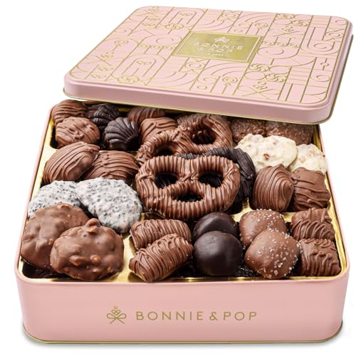 Chocolate Gift Basket for Women, Candy Gift Box Set for Woman, Holidays, Her, Mom, Wife, Girlfriend, Anniversary | Bonnie ...