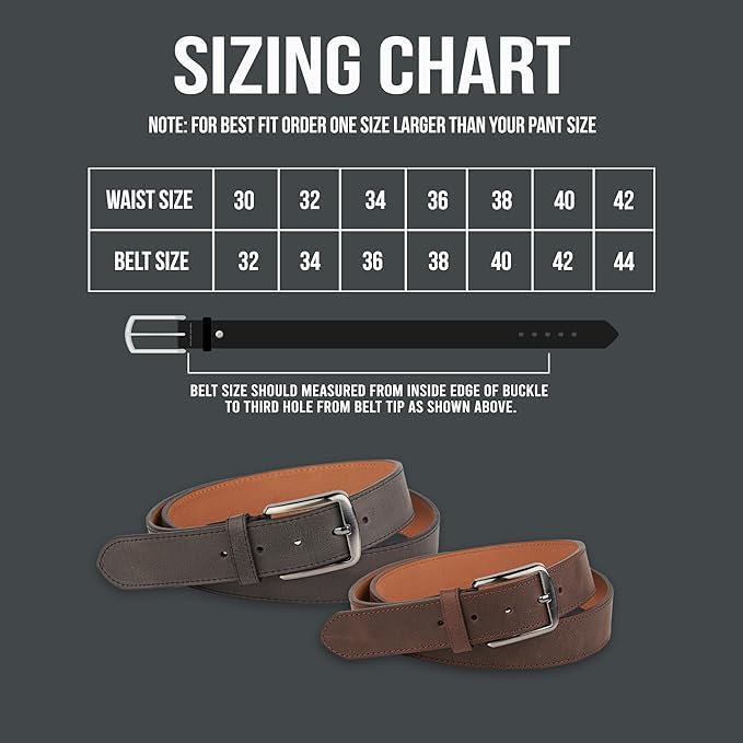 Awesometik - I Love Your Face Leather Belt - Custom Engraved Full Grain Leather Belt - Gift for Boyfriend or Husband