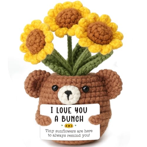 Velentine Days Gifts for Him Her Romantic Anniversary Birthday Sunflower Gifts for Women Boyfriend Girlfriend Wife Husband...