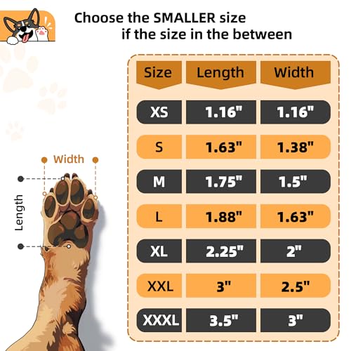 Anti-Slip Dog Paw Protector Pads for Senior Dogs, Dog Paw Adhesive Pads on Hardwood Floor,Senior Pets Essentials with Stro...
