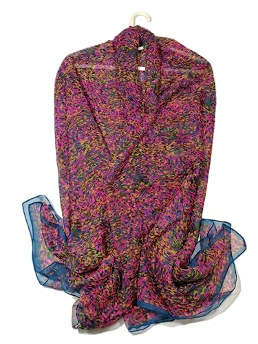 Shanlin Super Large Silk Feel Floral Scarves for Women in Gift Box