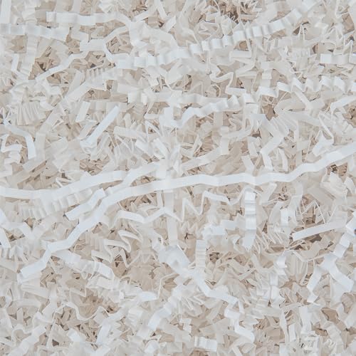 Caleihd Crinkle Cut Paper Shred Packing Grass Cushion Paper Streamer for Christmas Wedding Birthday Bridesmaid Engagement ...