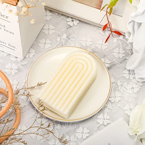 Arch Shaped Candles Geometric Scented Aesthetic Candle Geometric U Shaped Candles Minimalist Candle Aroma Wax Art Decorati...