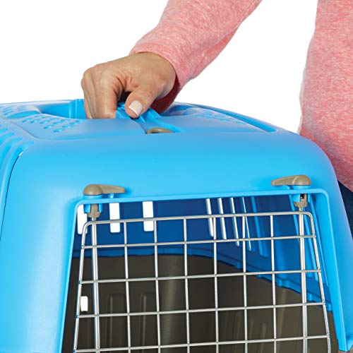 MidWest Homes for Pets Spree Travel Carrier – Hard-Sided Dog & Cat Carrier, Small Pet Travel Crate with Handle, Ventilated...
