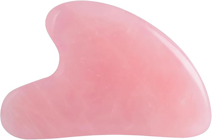 YAMHOHO Gua Sha Jade Stone Gua Sha Massage Tool, Guasha Tool for Face and Body Skin Massage. Tools for SPA Acupuncture, Pi...