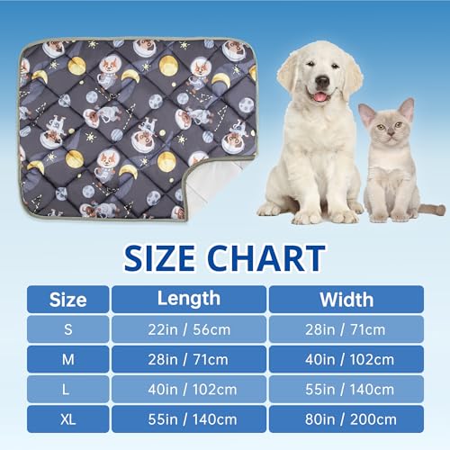 Paw Legend Dog Cooling Mat for Dogs Cat Cooling Pad for Dog Mat Blanket Summer Cool Tech Fabric Washable Sleeping Pad on K...