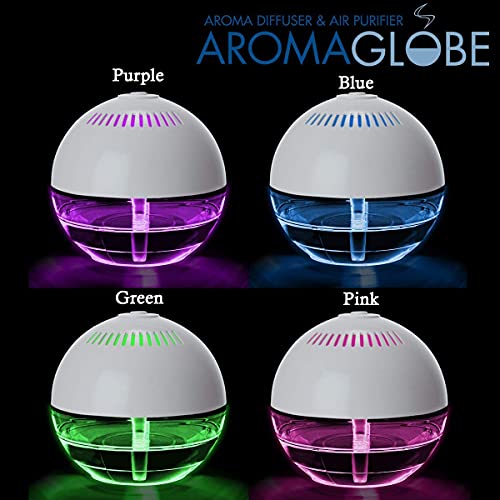 Daiwa Felicity Aroma Globe Air & Room Revitalizer - White Noise Aromatizer Air Washer Machine with Scented Oils, Water Air...