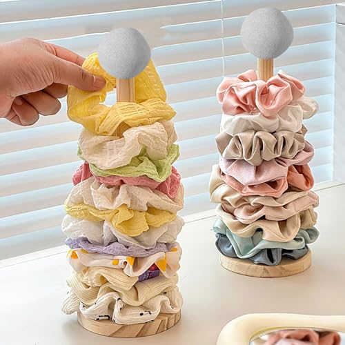 Bracelets Jewelry Display Organizer, 1Pcs Scrunchie Holder Stand for Women Modern Storage Hair Accessories
