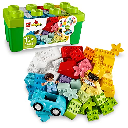 LEGO DUPLO Classic Brick Box Building Blocks - Learning & Educational Toys for Toddlers, Preschool, Ages 1.5+ Years - Deve...