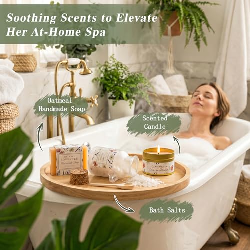 GIFTINBOX Mother s Day Gifts for Mom Wife Grandma, Birthday Gifts for Women, Gift Baskets for Women Spa, Self Care Packag...