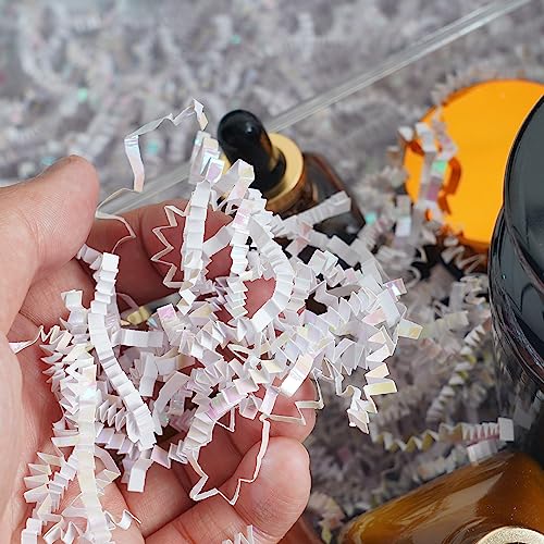 Uptotop 5oz Crinkle Cut Paper Shred Filler for Gift Wrapping, Gift Basket Filling, Perfect for Birthday, Christmas, Thanks...