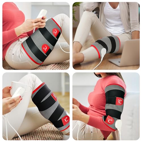 Comfytemp Leg Heating Pad, FSA Eligible Items Only List Wearable Heat Pad for Leg and Calf, HSA Electric Heat Wrap for Thi...