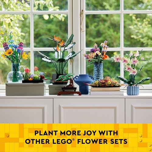 LEGO Cherry Blossom Building Toy for Kids, Girls & Boys, Ages 8+ - Artificial Cherry Blossom Decor for Home & Display - Cr...