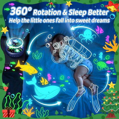 COOLNIGHT Night Light for Kids,93 Lighting+3 Films Kids Night Light Projector,Remote+Dimmable Star Projector,360° Ceiling ...