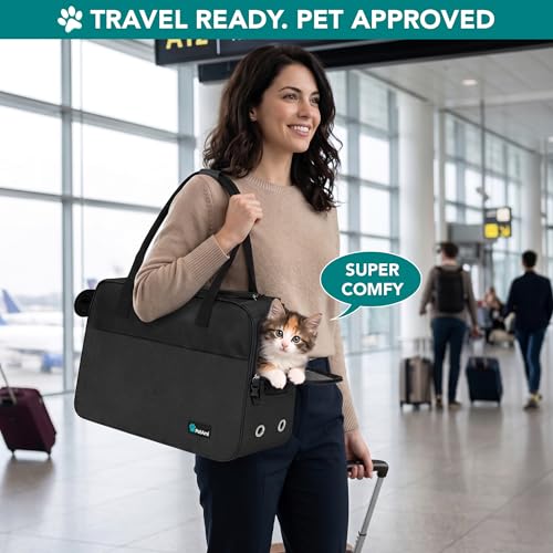 PetAmi Dog Purse Carrier for Small Dogs, Airline Approved Soft Sided Pet Carrier with Pockets, Ventilated Dog Carrying Bag...