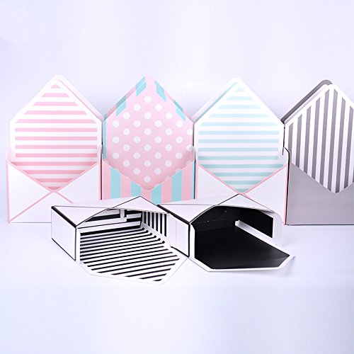 BBJ WRAPS Flower Arrangement Boxes Floral Envelop Box Premium Mixed Style Florist Bouquet Packaging, Perfect for Florists ...