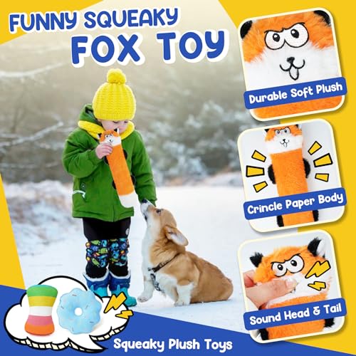 PatsFran Puppy Toys for Teething, 9 Pack Interactive Dog Toys for Small Dogs, Puppy Chew Toys for Boredom with Rope Toys, ...
