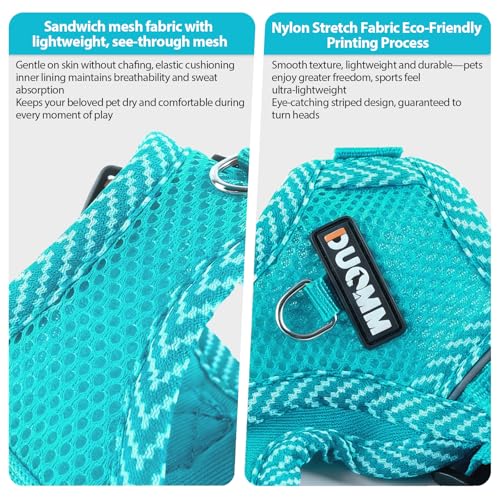 wanheart Cat Harness and Leash Set - Escape Proof Adjustable Breathable Vest for Cats, Soft Mesh Padded Harness with Refle...