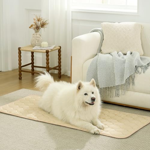COZY KISS Cooling Couch Cover for Dog Washable, Q-Max > 0.4 Summer Cool Sofa Pad for Car Seat Protector, Liquid Pee Proof ...