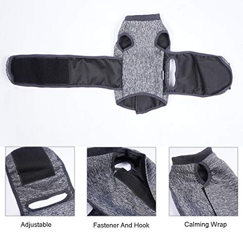Coppthinktu Cat Anxiety Jacket, Anxiety Vest for Cats, Cat Anti Anxiety Vest, Shirt for Cat, Cats Calming Wrap Vet Recomme...