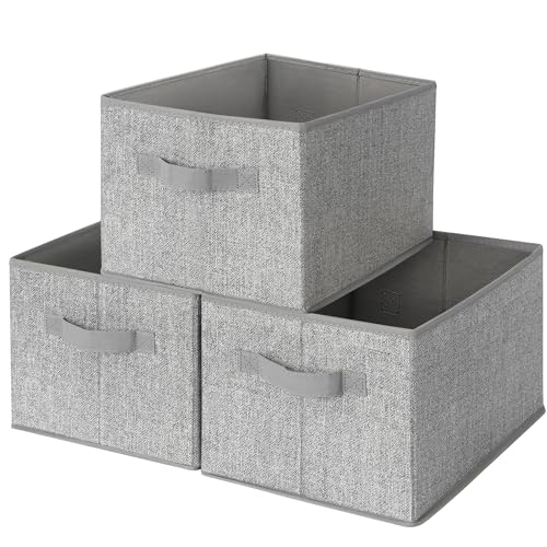 GRANNY SAYS Storage Baskets for Shelves, Closet Storage Bins with Handles, Fabric Organizers and Storage Bins, Storage Box...