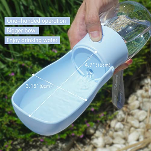 AVELORA Foldable Dog Water Bottle, Portable Water Dispenser for Cat, Rabbit, Puppy and Small Animals, the Perfect Dog Gift...