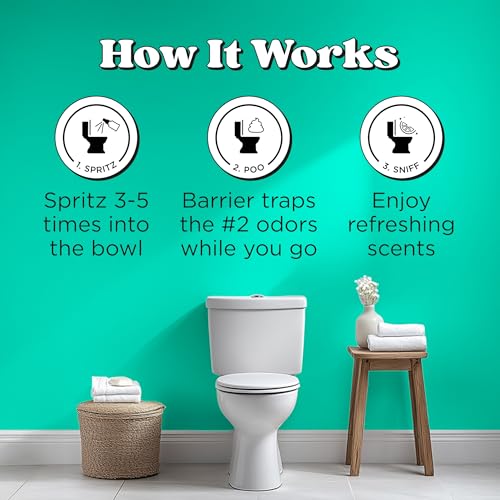 Poo-Pourri Before-You-Go Pocket Toilet Spray, Travel Essentials, Beach Bum, 1 Fl Oz, Up to 50 Uses, On-The-Go Bathroom Odo...