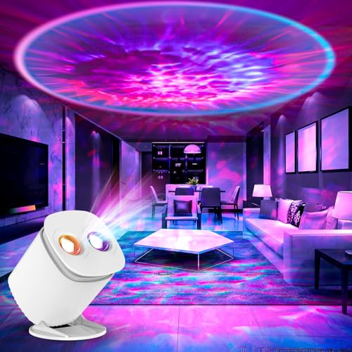 Galaxy Projector, Galaxy Projector for Bedroom, Night Light for Kids, Nebula Ceiling LED Lamp, Room Decor, with Timer and ...